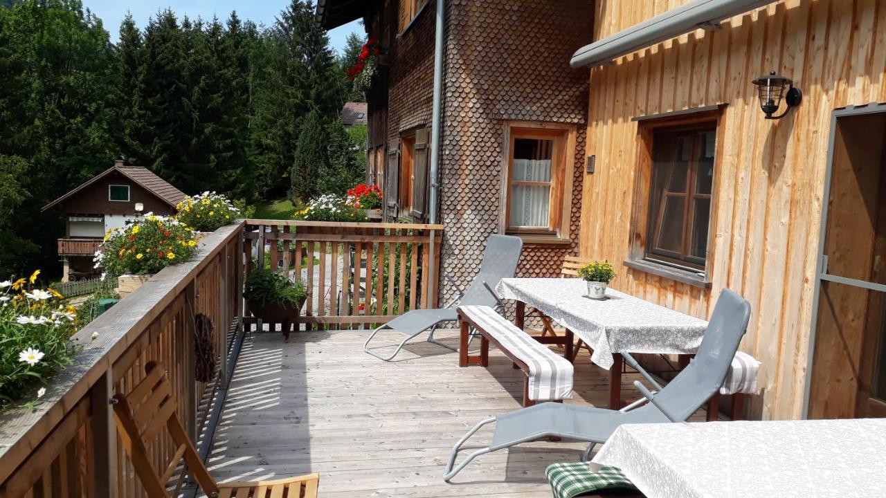 Ferienwohnung Bauernhof Farnach Andelsbuch Exterior foto