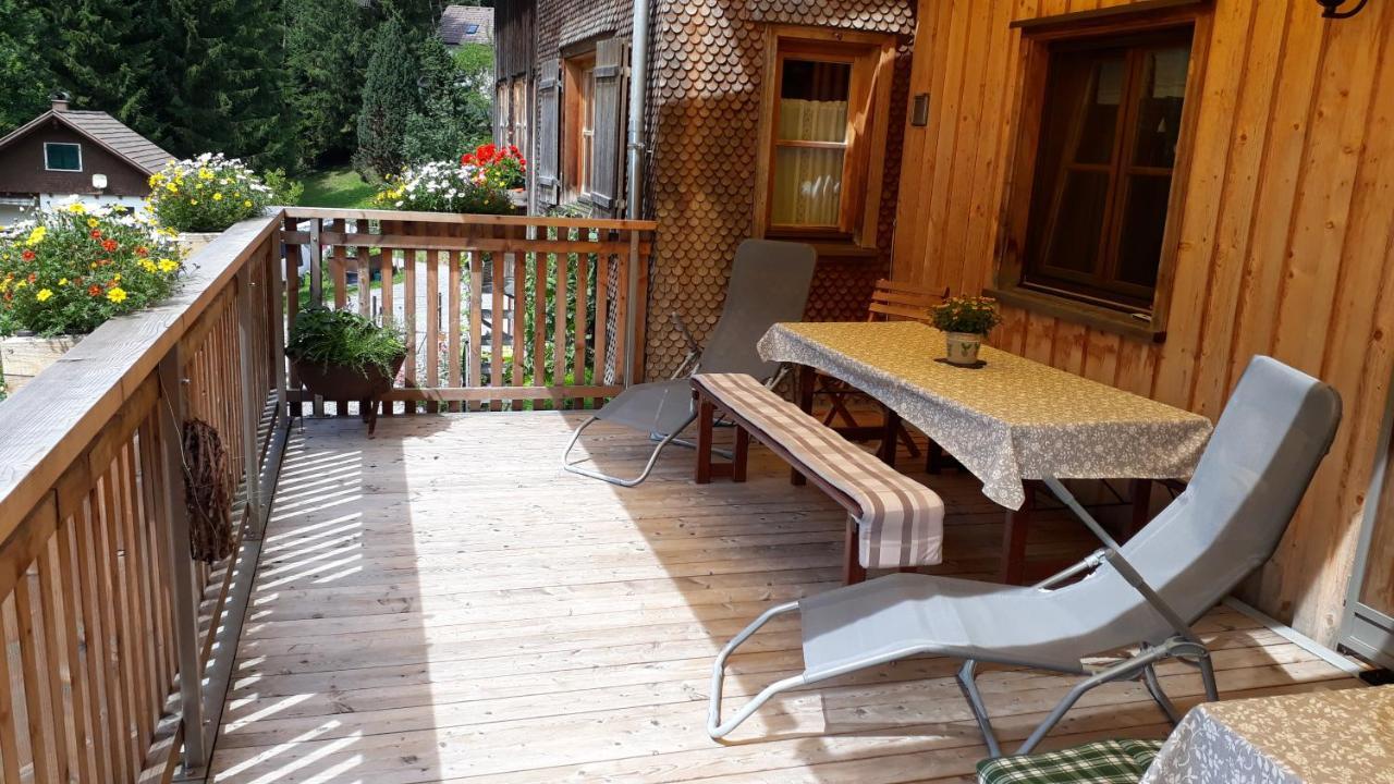 Ferienwohnung Bauernhof Farnach Andelsbuch Exterior foto